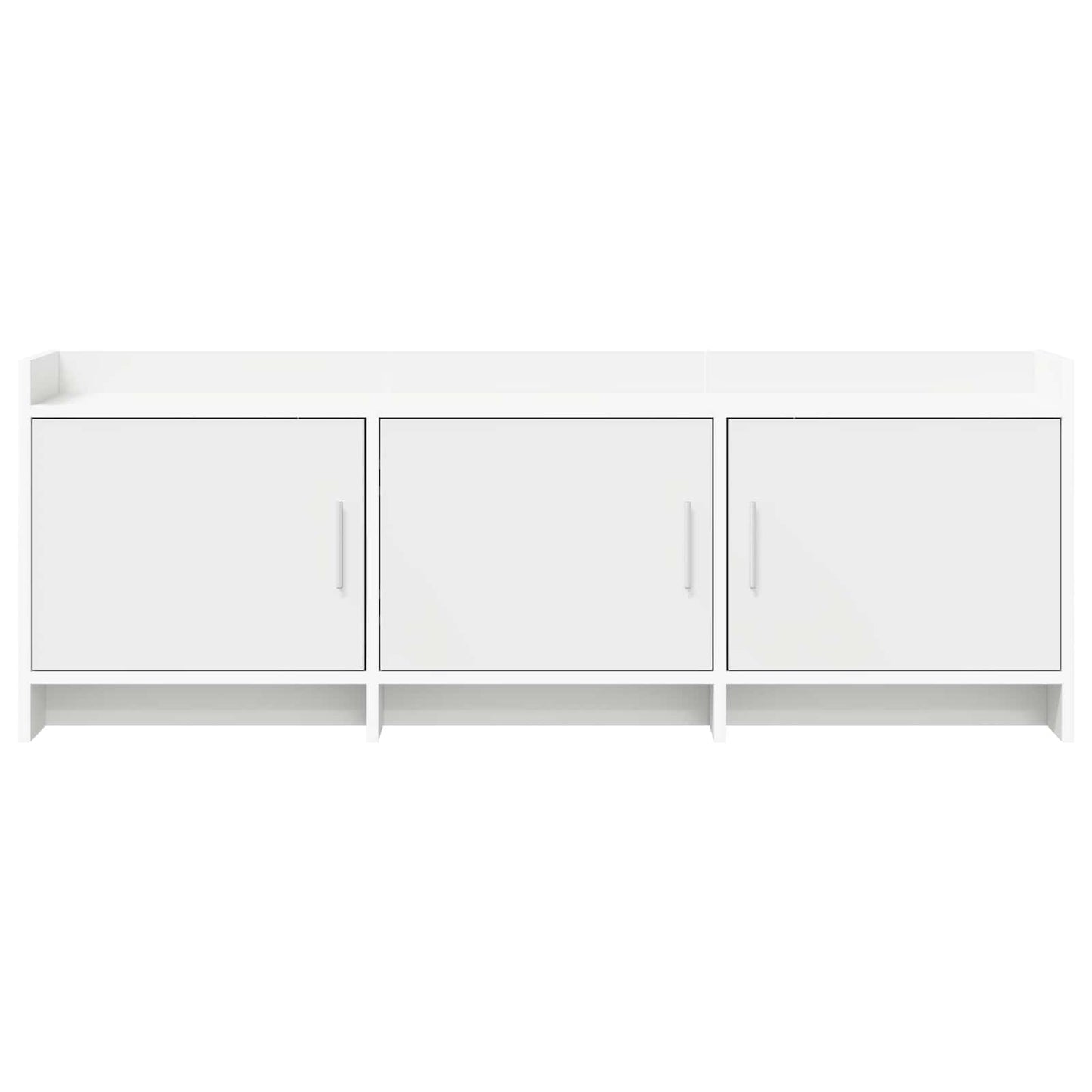 TV-skab 130 x 33 x 47 cm Hvid Konstrueret træ