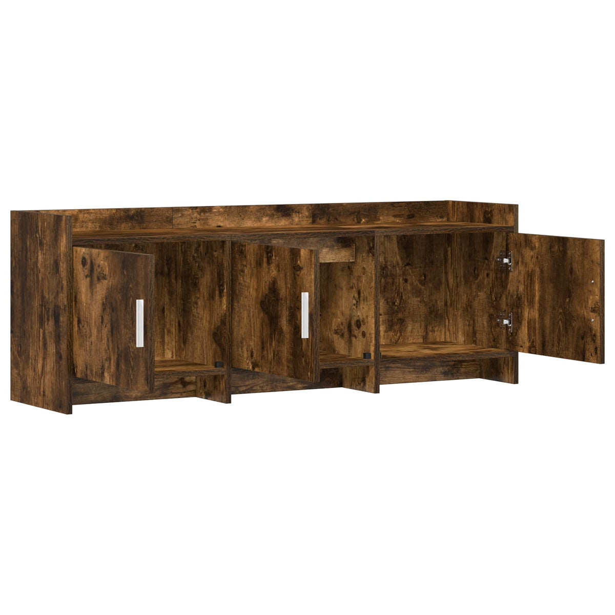 TV-skab 130 x 33 x 47 cm Røget eg Konstrueret træ