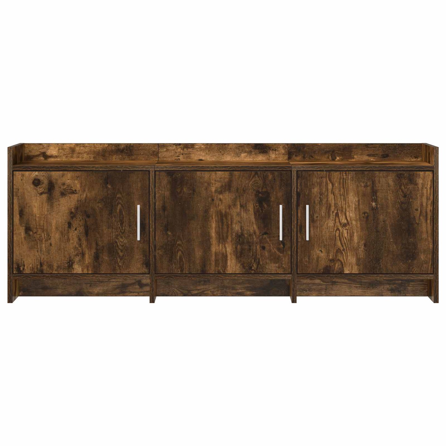 TV-skab 130 x 33 x 47 cm Røget eg Konstrueret træ