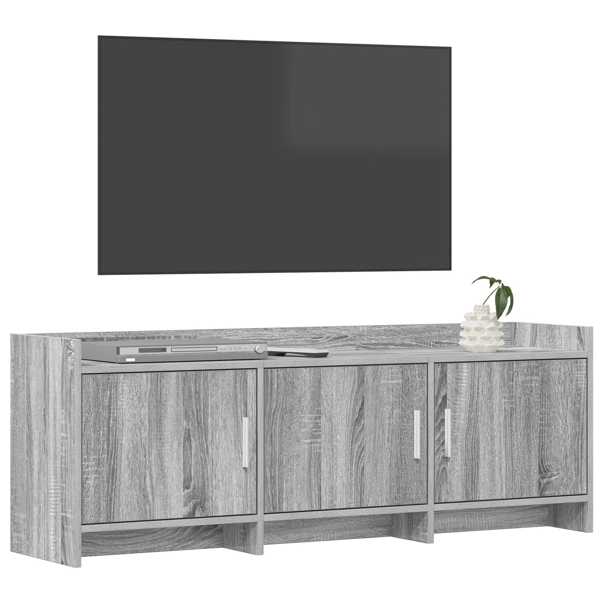 TV-skab 130 x 33 x 47 cm Grå Sonoma Konstrueret træ