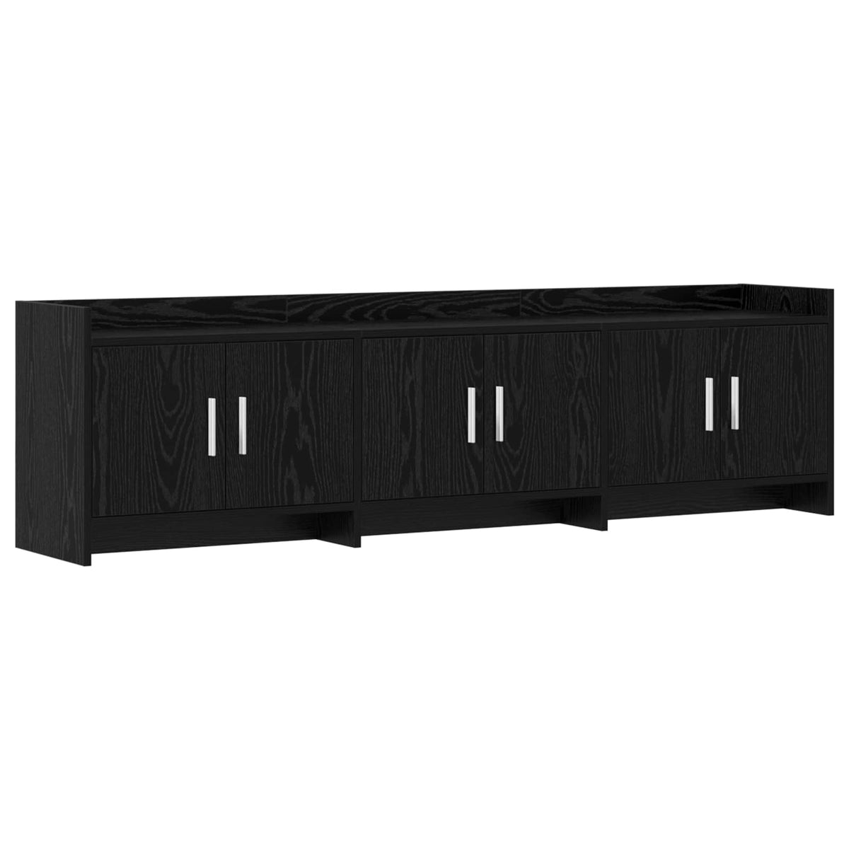 TV-skab 168 x 33 x 47 cm Sort eg Konstrueret træ