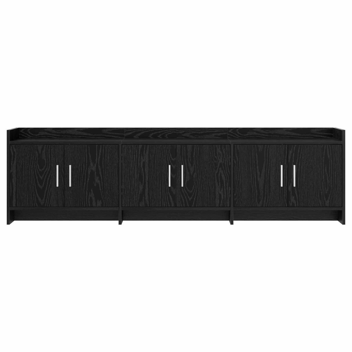 TV-skab 168 x 33 x 47 cm Sort eg Konstrueret træ