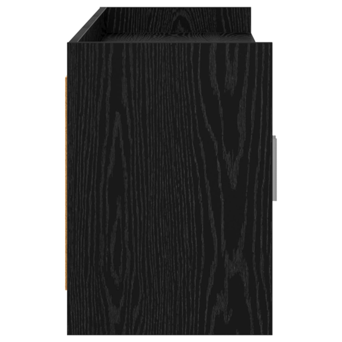 TV-skab 168 x 33 x 47 cm Sort eg Konstrueret træ
