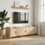 TV-skab 168 x 33 x 47 cm Sonoma-eg Konstrueret træ