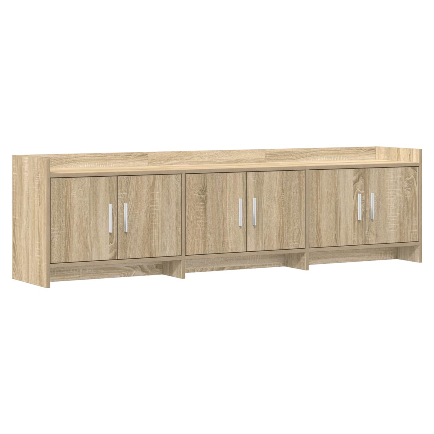 TV-skab 168 x 33 x 47 cm Sonoma-eg Konstrueret træ