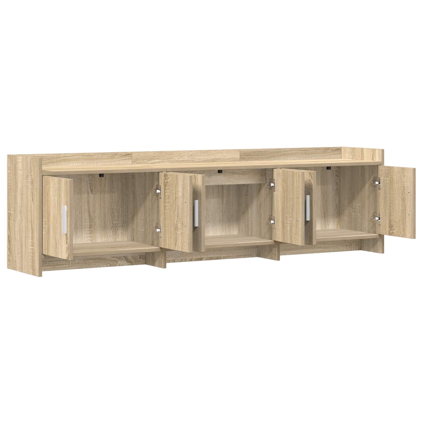 TV-skab 168 x 33 x 47 cm Sonoma-eg Konstrueret træ