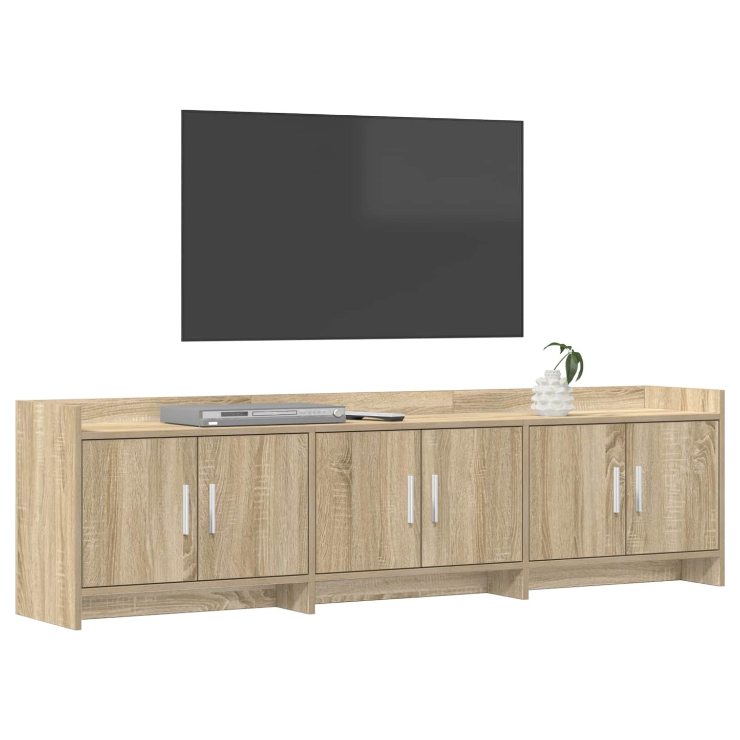 TV-skab 168 x 33 x 47 cm Sonoma-eg Konstrueret træ