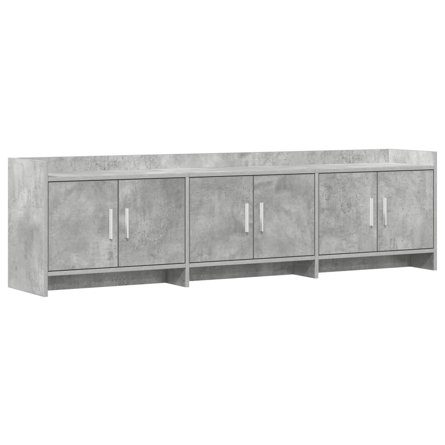 TV-skab 168 x 33 x 47 cm Betongrå Konstrueret træ