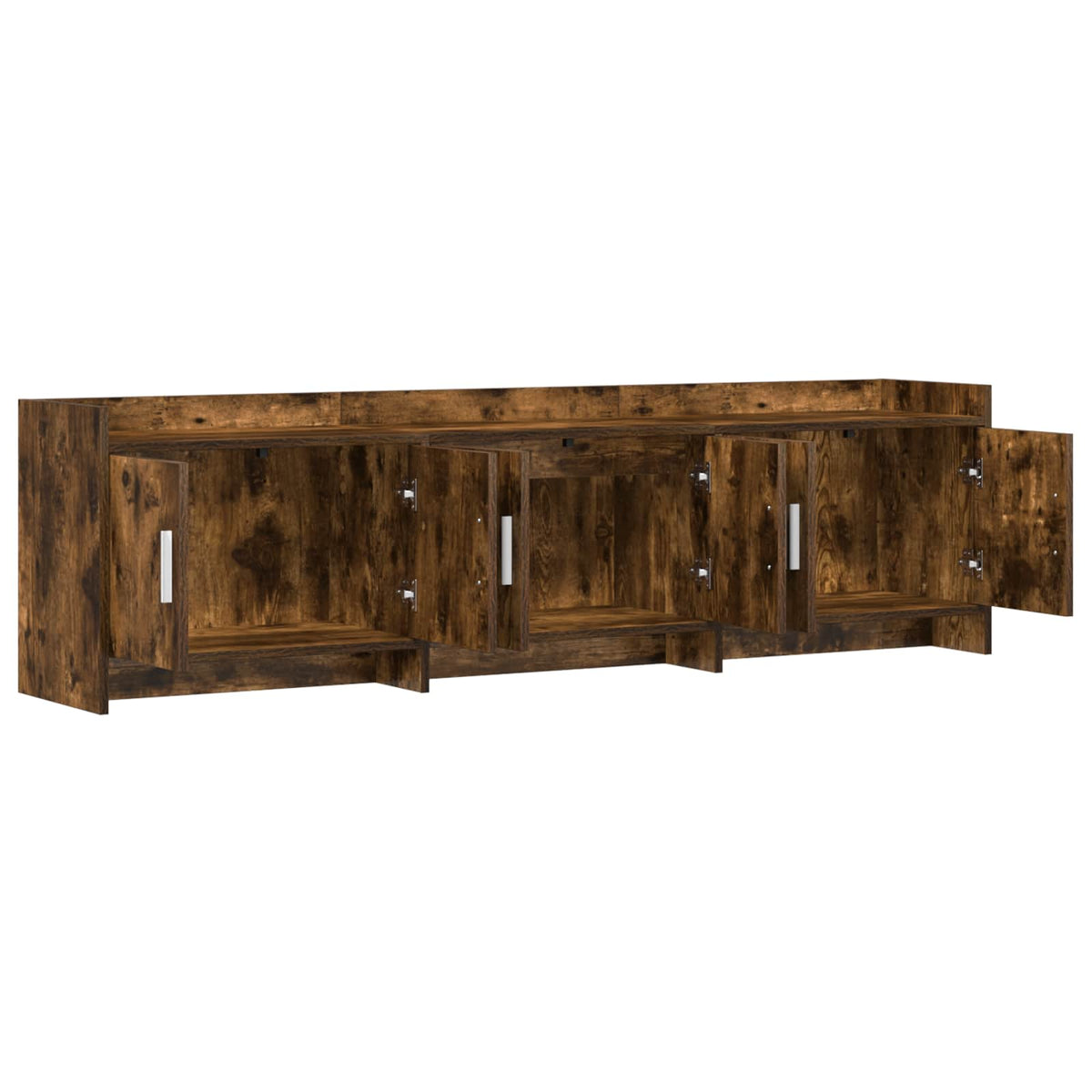 TV-skab 168 x 33 x 47 cm Røget eg Konstrueret træ