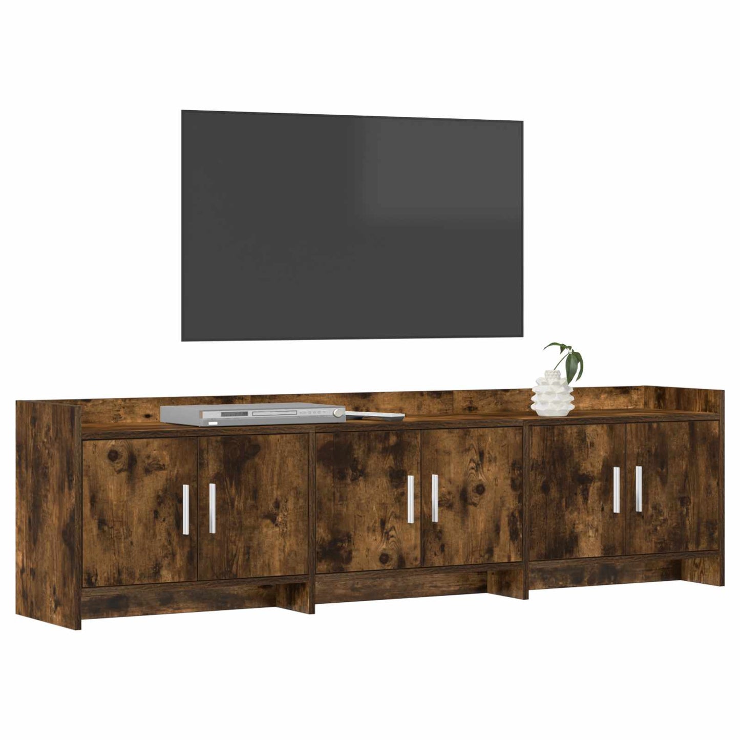 TV-skab 168 x 33 x 47 cm Røget eg Konstrueret træ