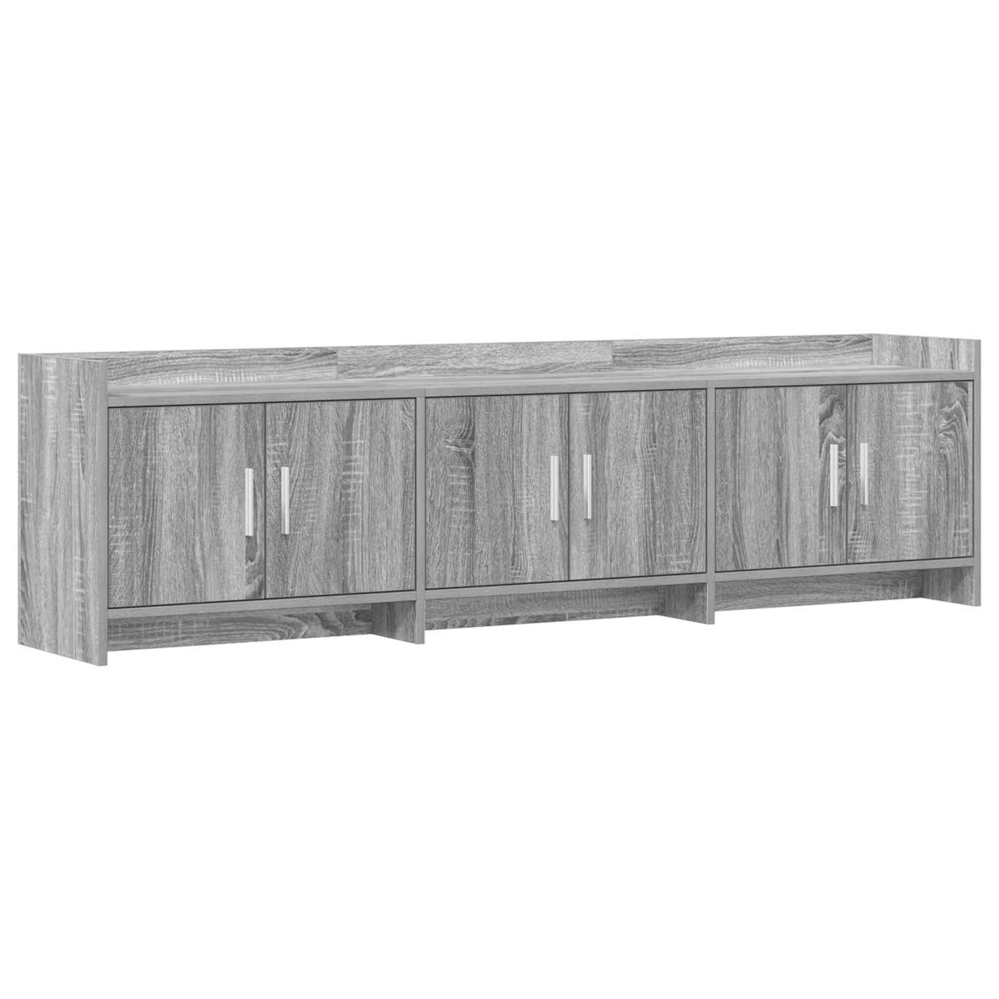 TV-skab 168 x 33 x 47 cm Grå Sonoma Konstrueret træ