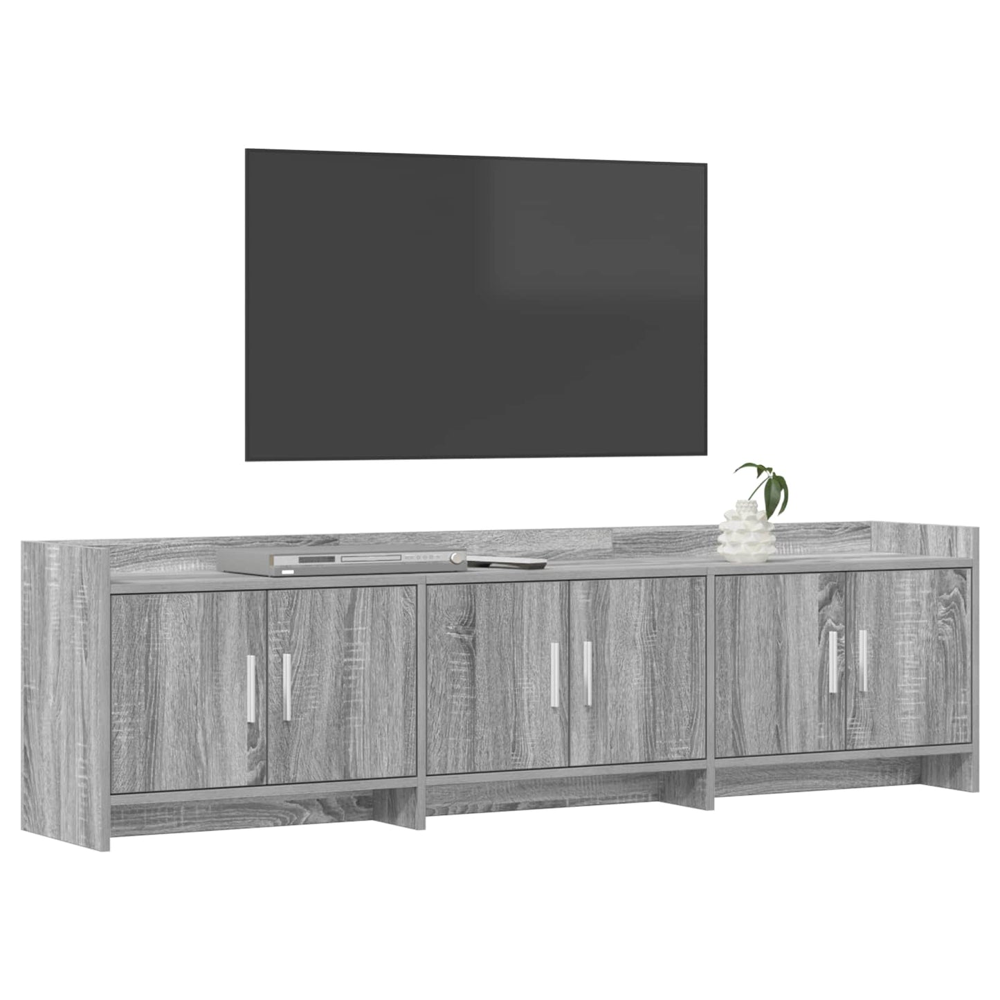 TV-skab 168 x 33 x 47 cm Grå Sonoma Konstrueret træ