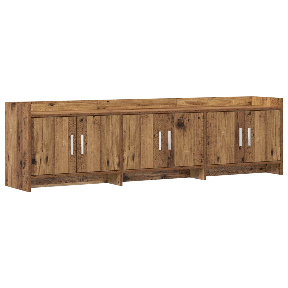 TV-skab 168 x 33 x 47 cm Gammelt træ Konstrueret træ