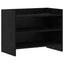 TV-skab 60 x 33 x 47 cm Sort eg Konstrueret træ
