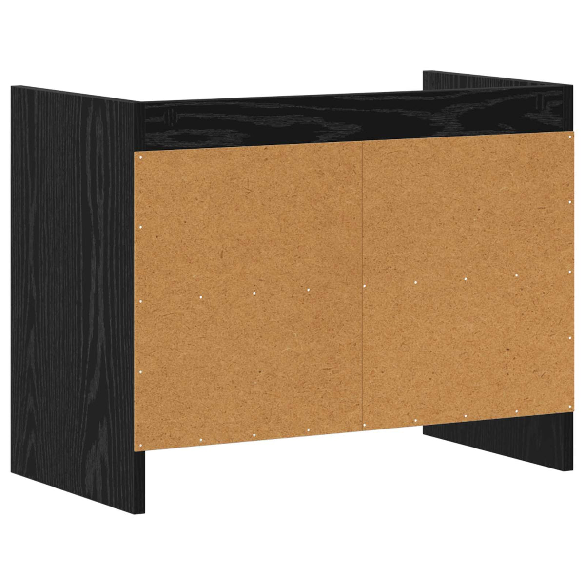 TV-skab 60 x 33 x 47 cm Sort eg Konstrueret træ