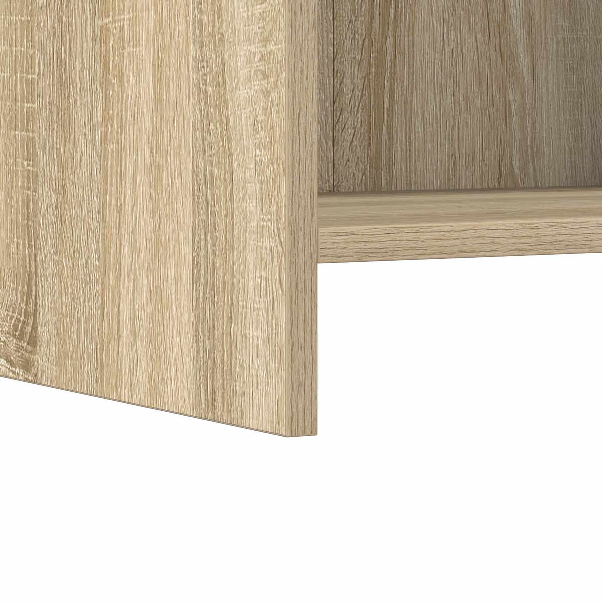 TV-skab 60 x 33 x 47 cm Sonoma-eg Konstrueret træ