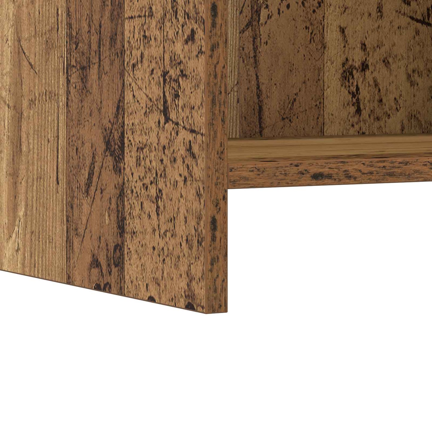 TV-skab 60 x 33 x 47 cm Gammelt træ Konstrueret træ
