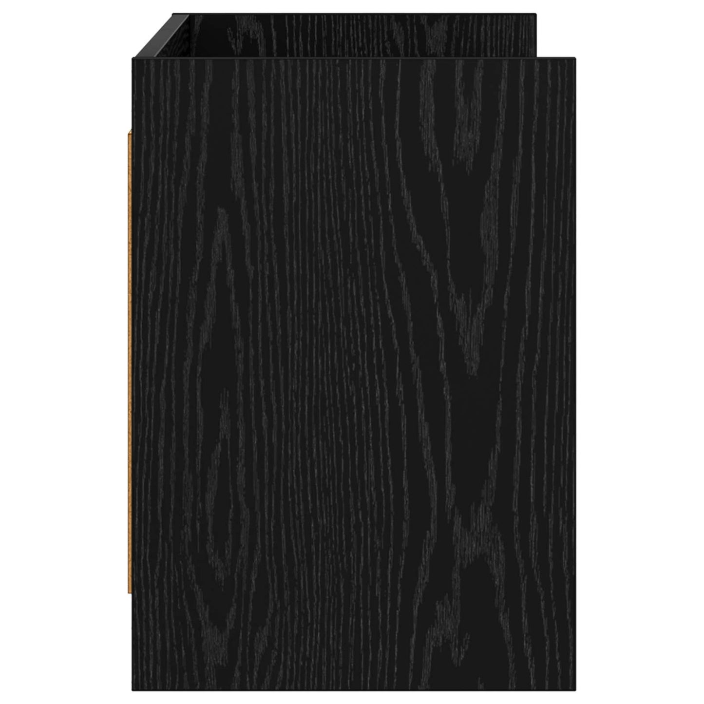 TV-skab 100 x 33 x 47 cm Sort eg Konstrueret træ