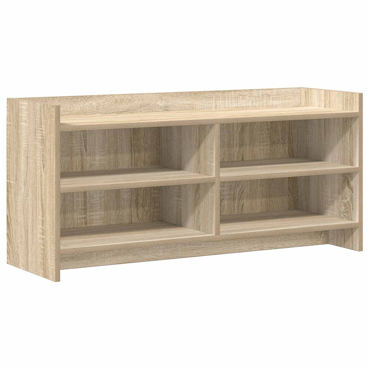TV-skab 100 x 33 x 47 cm Sonoma-eg Konstrueret træ