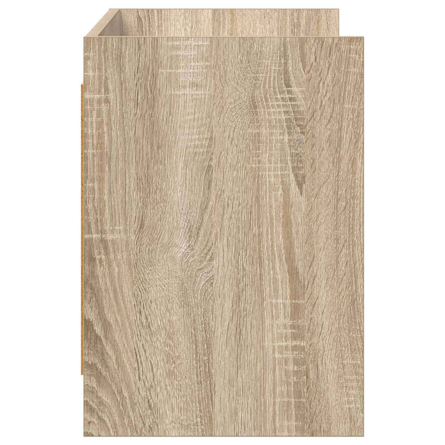 TV-skab 100 x 33 x 47 cm Sonoma-eg Konstrueret træ