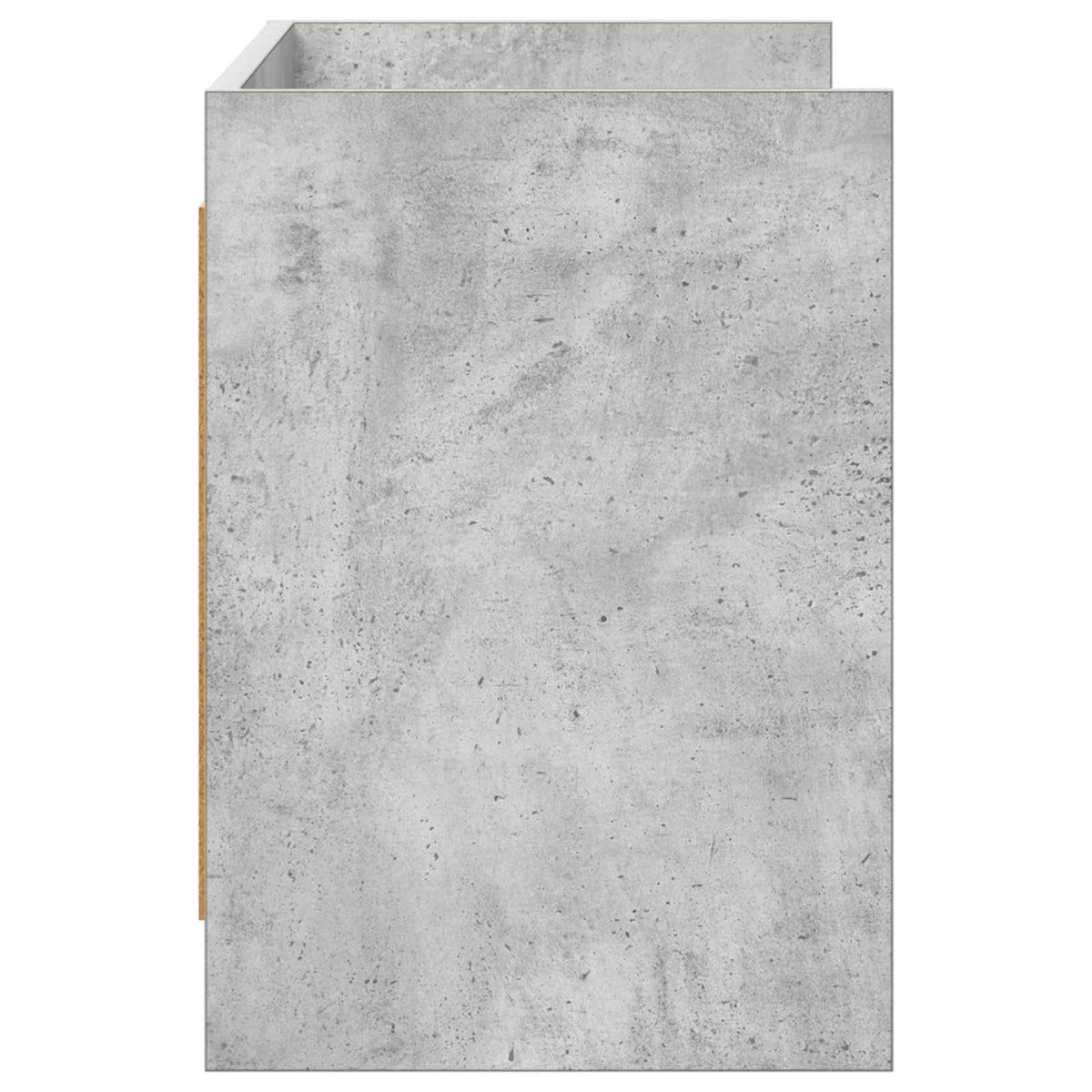 TV-skab 100 x 33 x 47 cm Betongrå Konstrueret træ