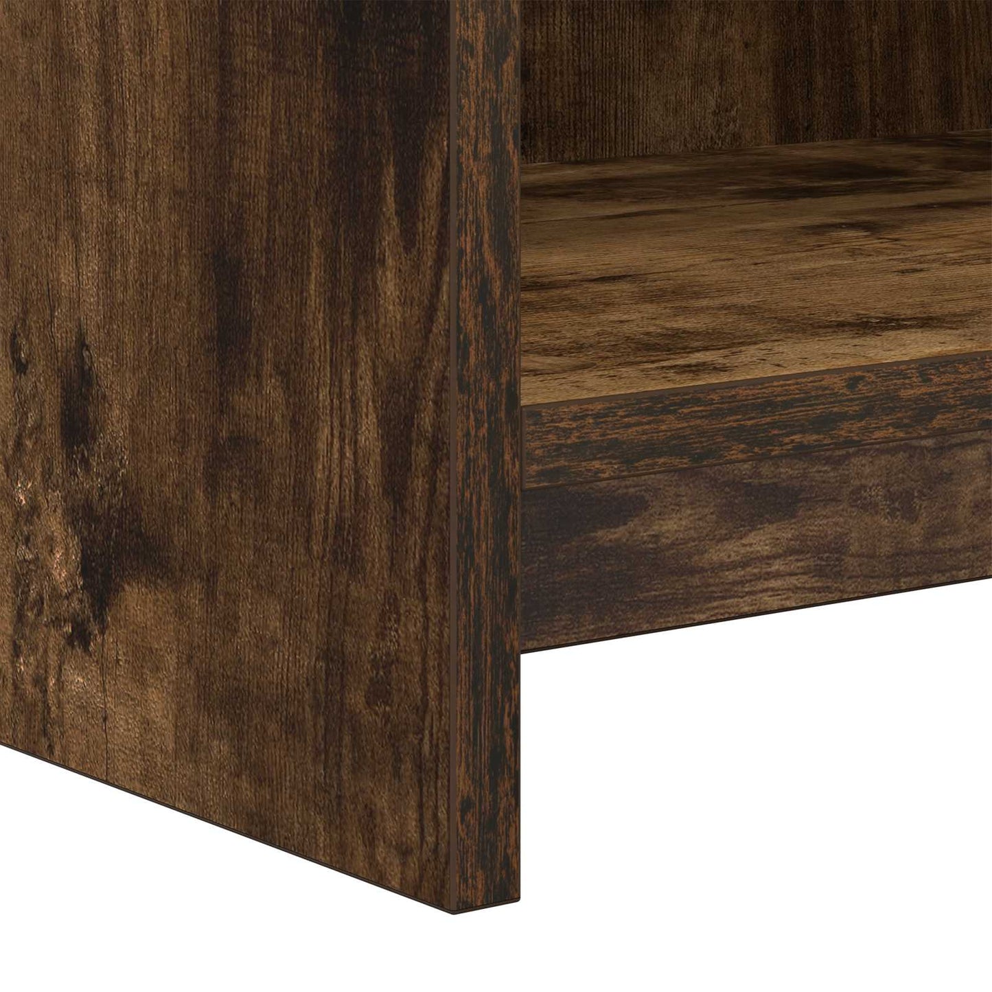 TV-skab 100 x 33 x 47 cm Røget eg Konstrueret træ