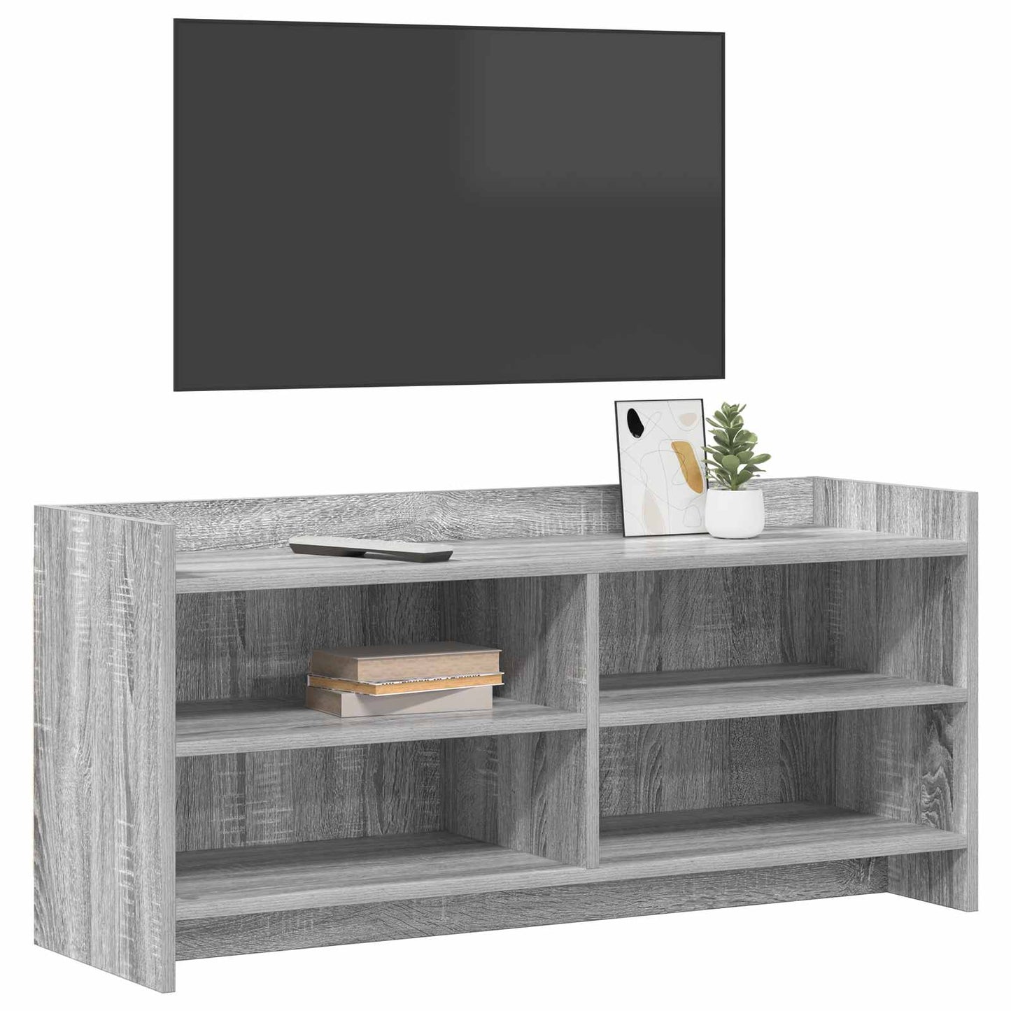 TV-skab 100 x 33 x 47 cm Grå Sonoma Konstrueret træ