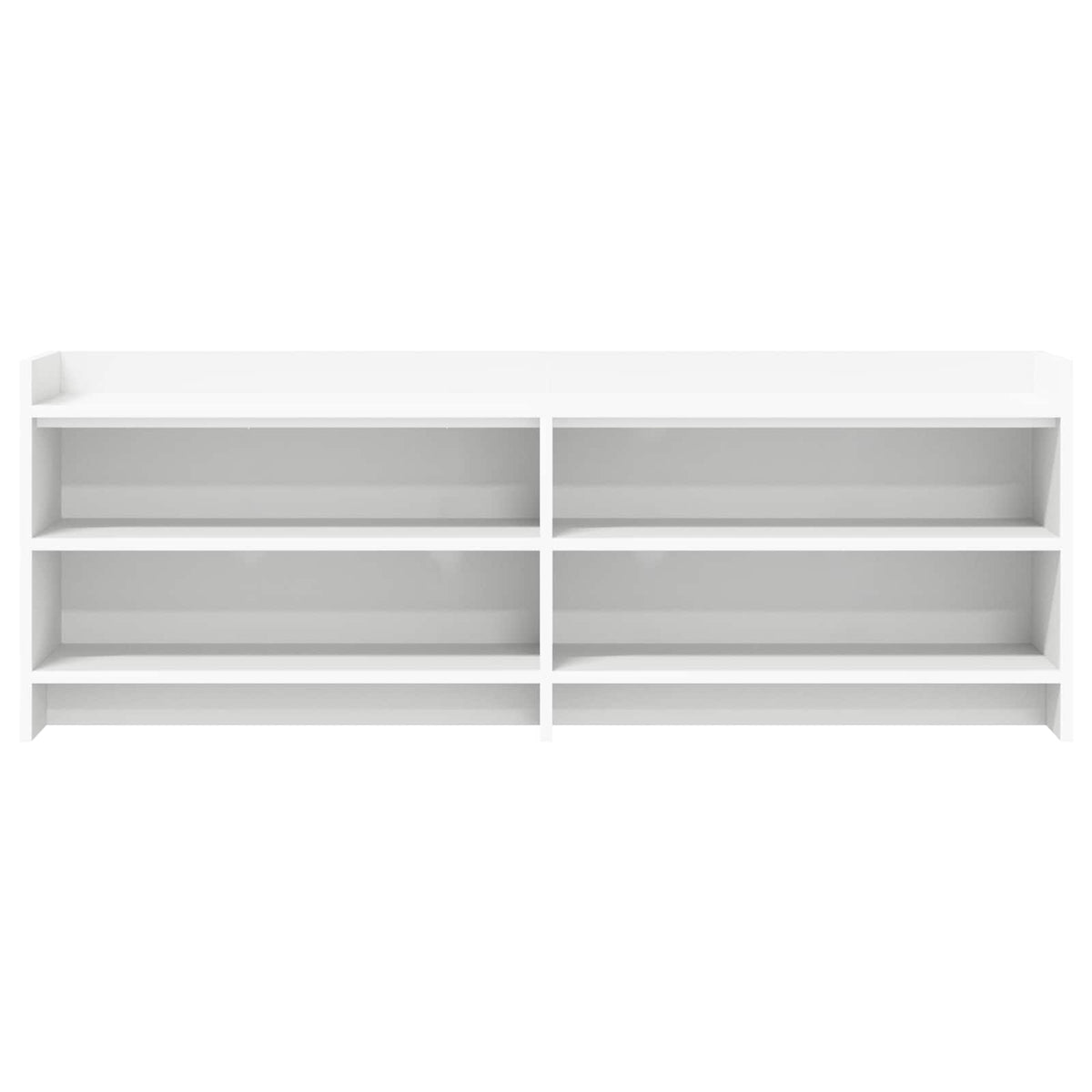 TV-skab 135 x 33 x 47 cm Hvid Konstrueret træ