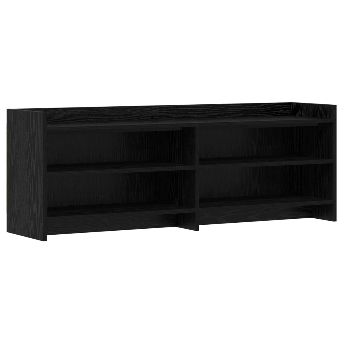 TV-skab 135 x 33 x 47 cm Sort eg Konstrueret træ