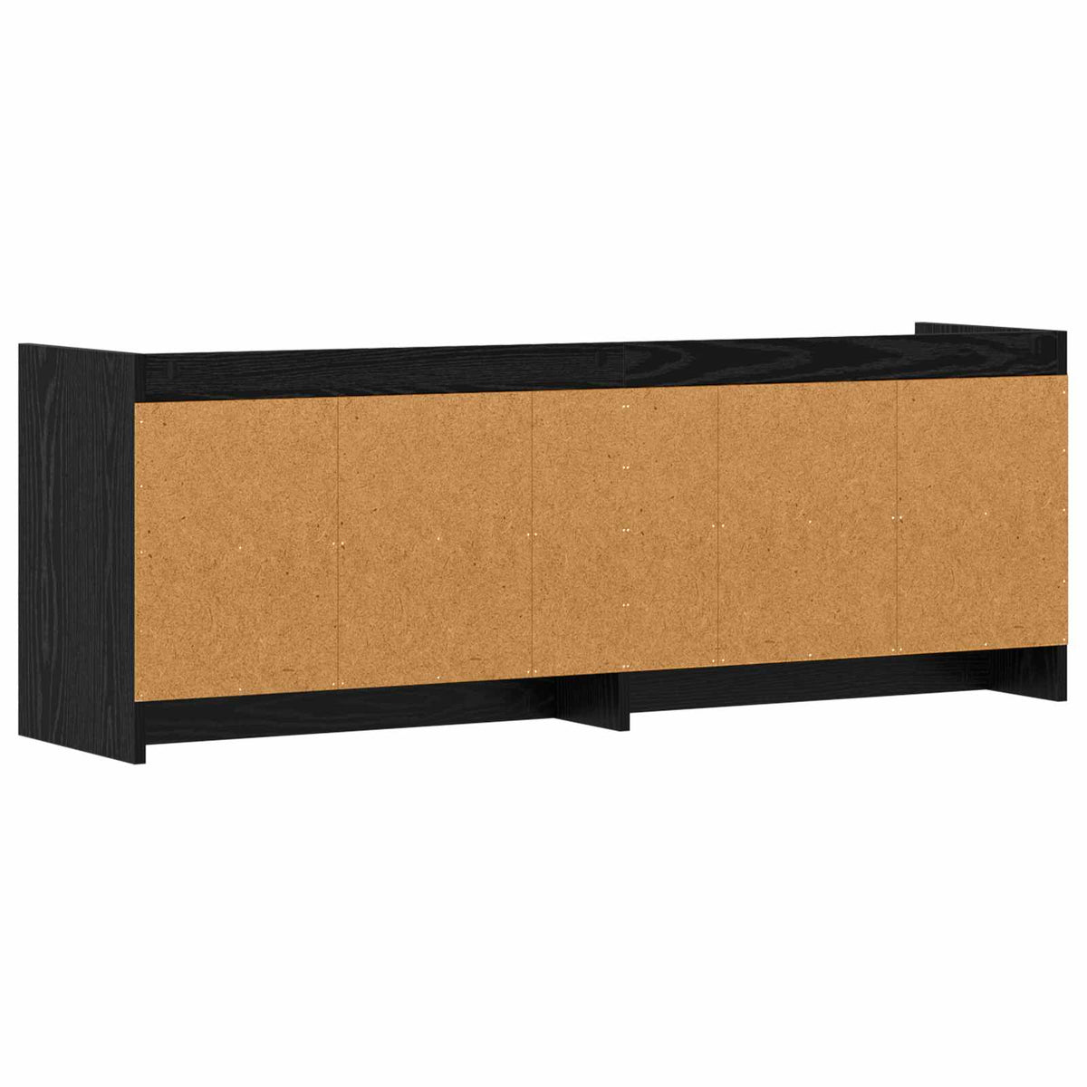 TV-skab 135 x 33 x 47 cm Sort eg Konstrueret træ