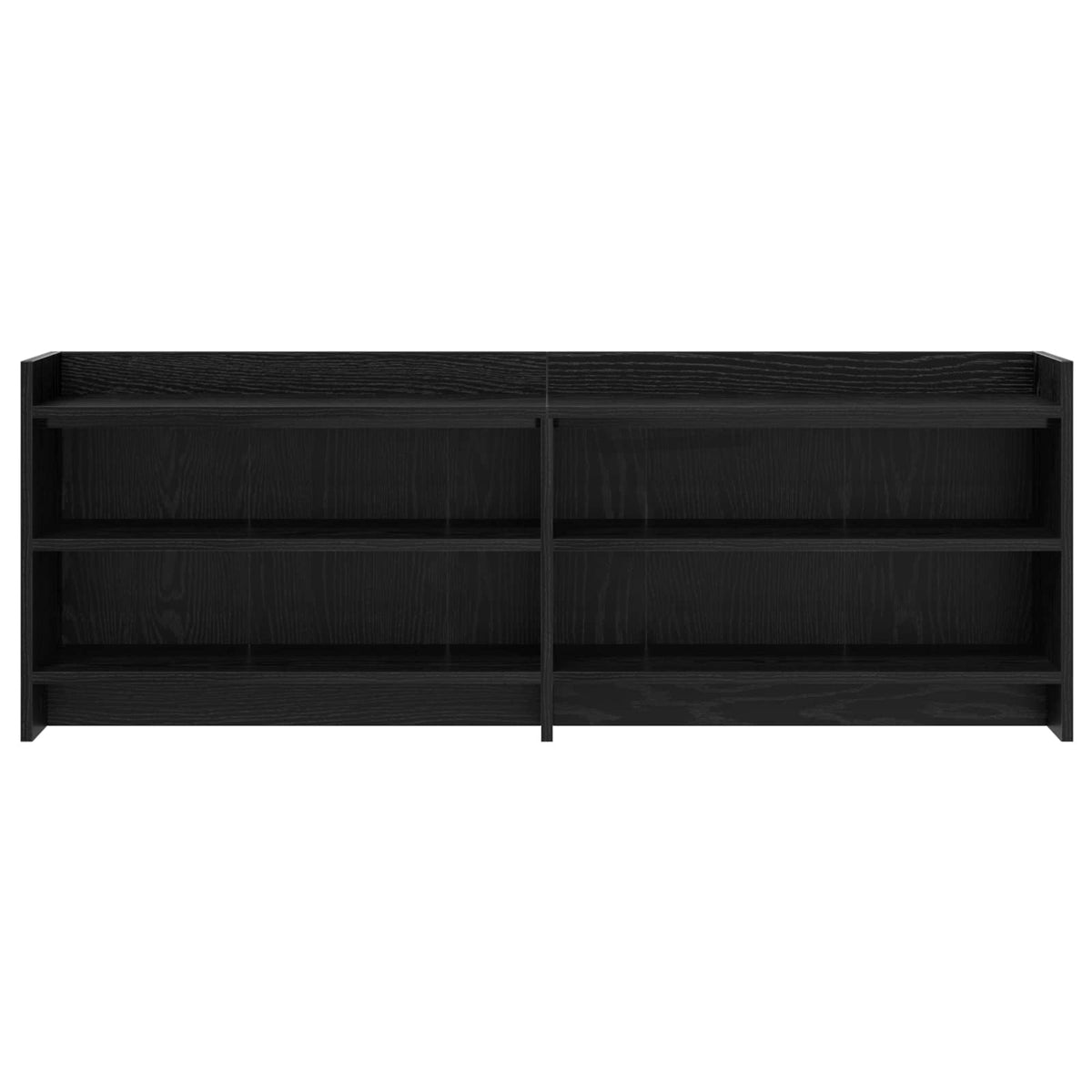 TV-skab 135 x 33 x 47 cm Sort eg Konstrueret træ