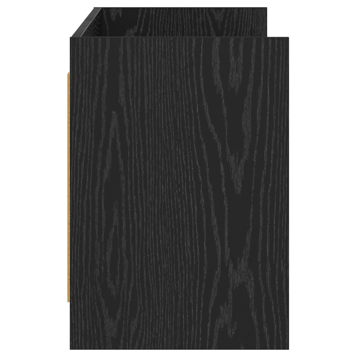 TV-skab 135 x 33 x 47 cm Sort eg Konstrueret træ