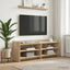 TV-skab 135 x 33 x 47 cm Sonoma-eg Konstrueret træ