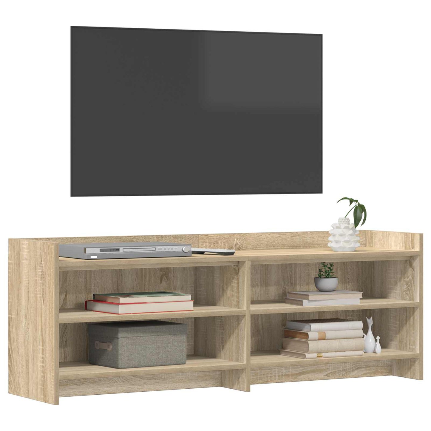 TV-skab 135 x 33 x 47 cm Sonoma-eg Konstrueret træ