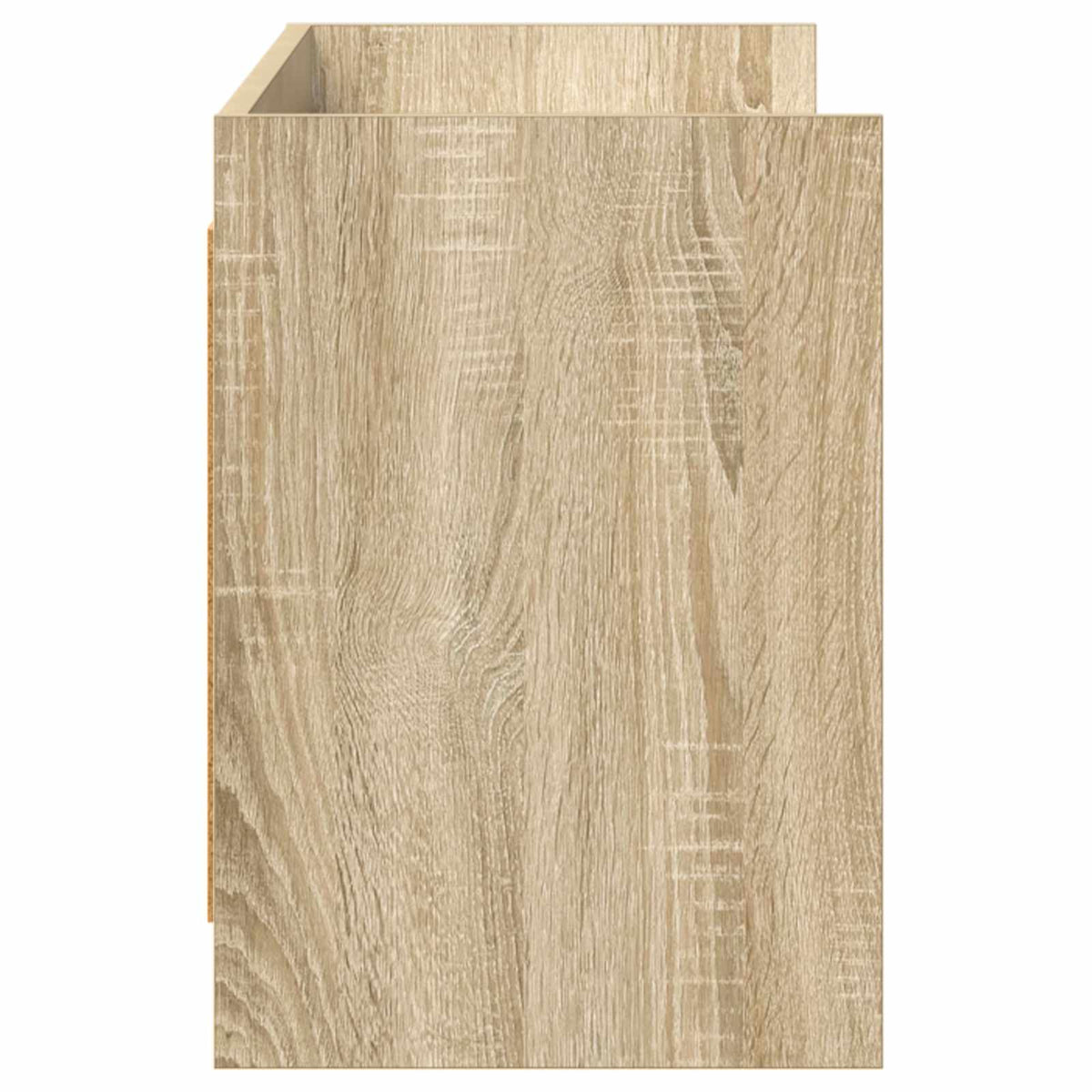 TV-skab 135 x 33 x 47 cm Sonoma-eg Konstrueret træ