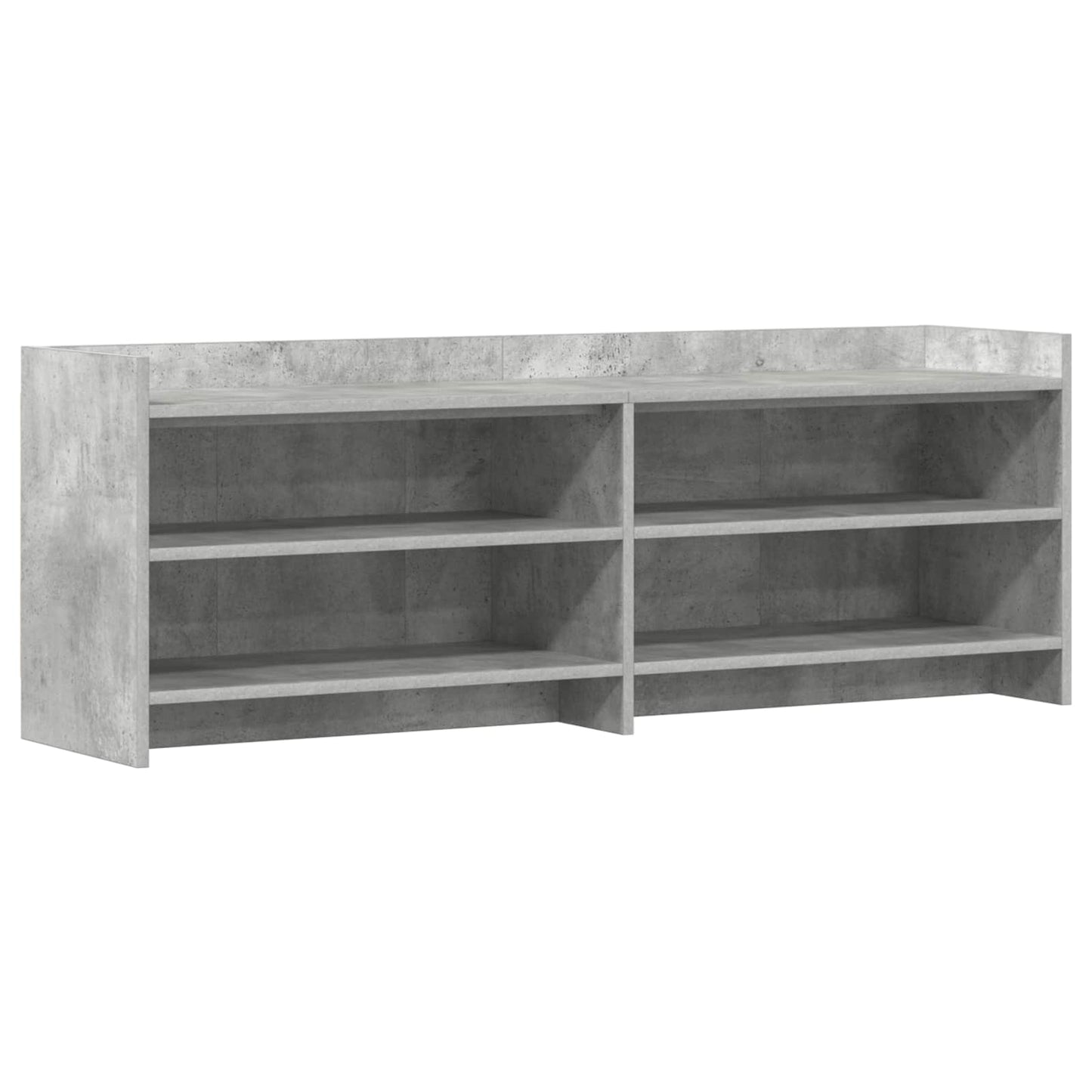 TV-skab 135 x 33 x 47 cm Betongrå Konstrueret træ