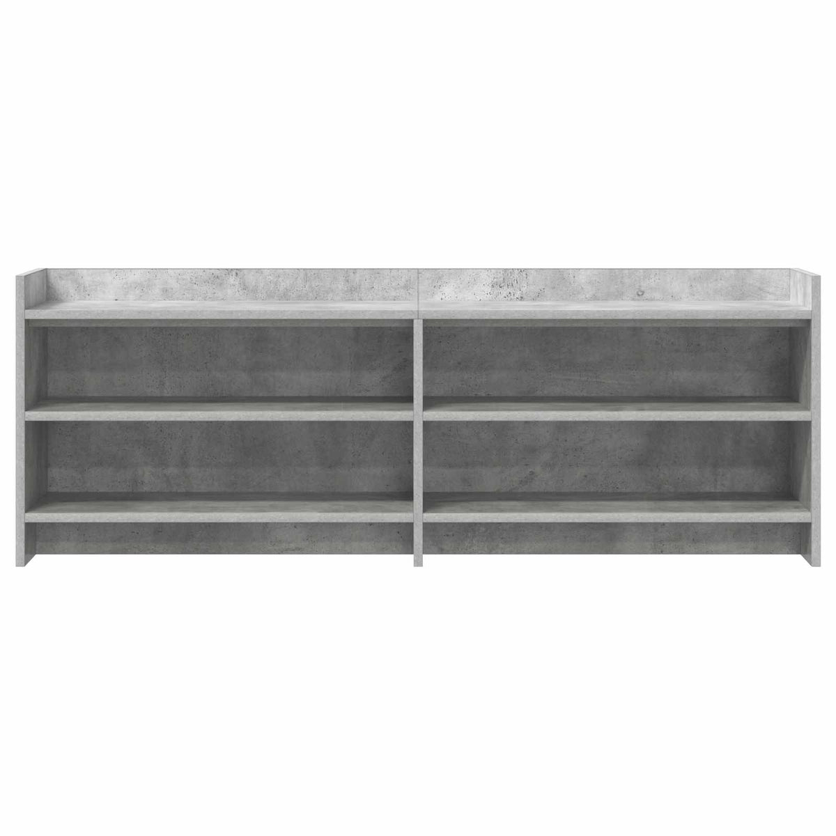 TV-skab 135 x 33 x 47 cm Betongrå Konstrueret træ