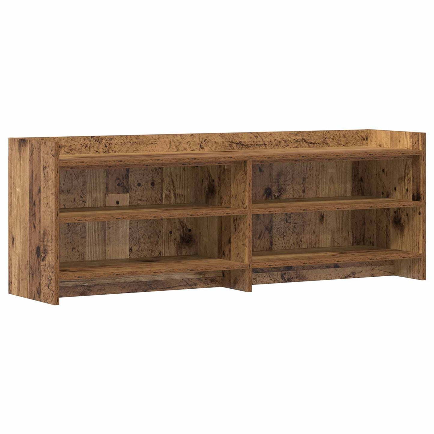 TV-skab 135 x 33 x 47 cm Gammelt træ Konstrueret træ