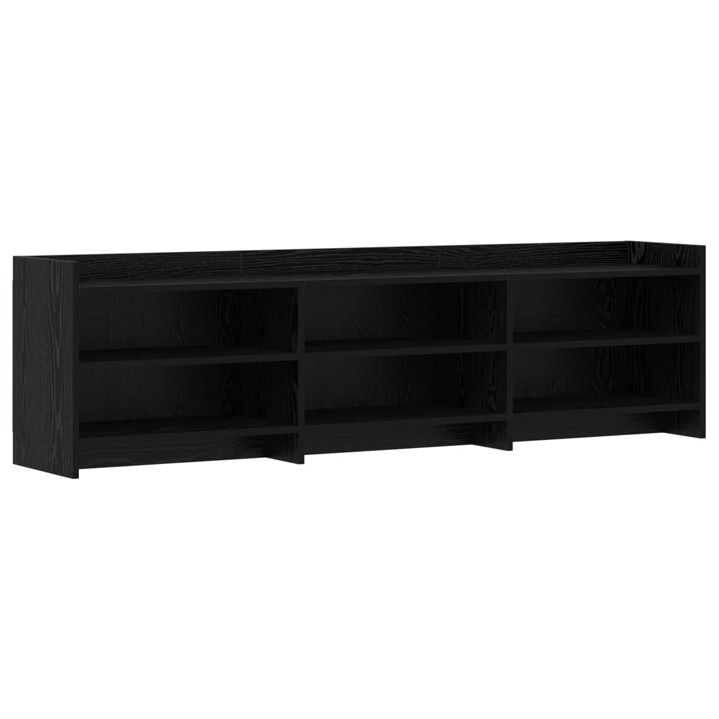 TV-skab 168 x 33 x 47 cm Sort eg Konstrueret træ