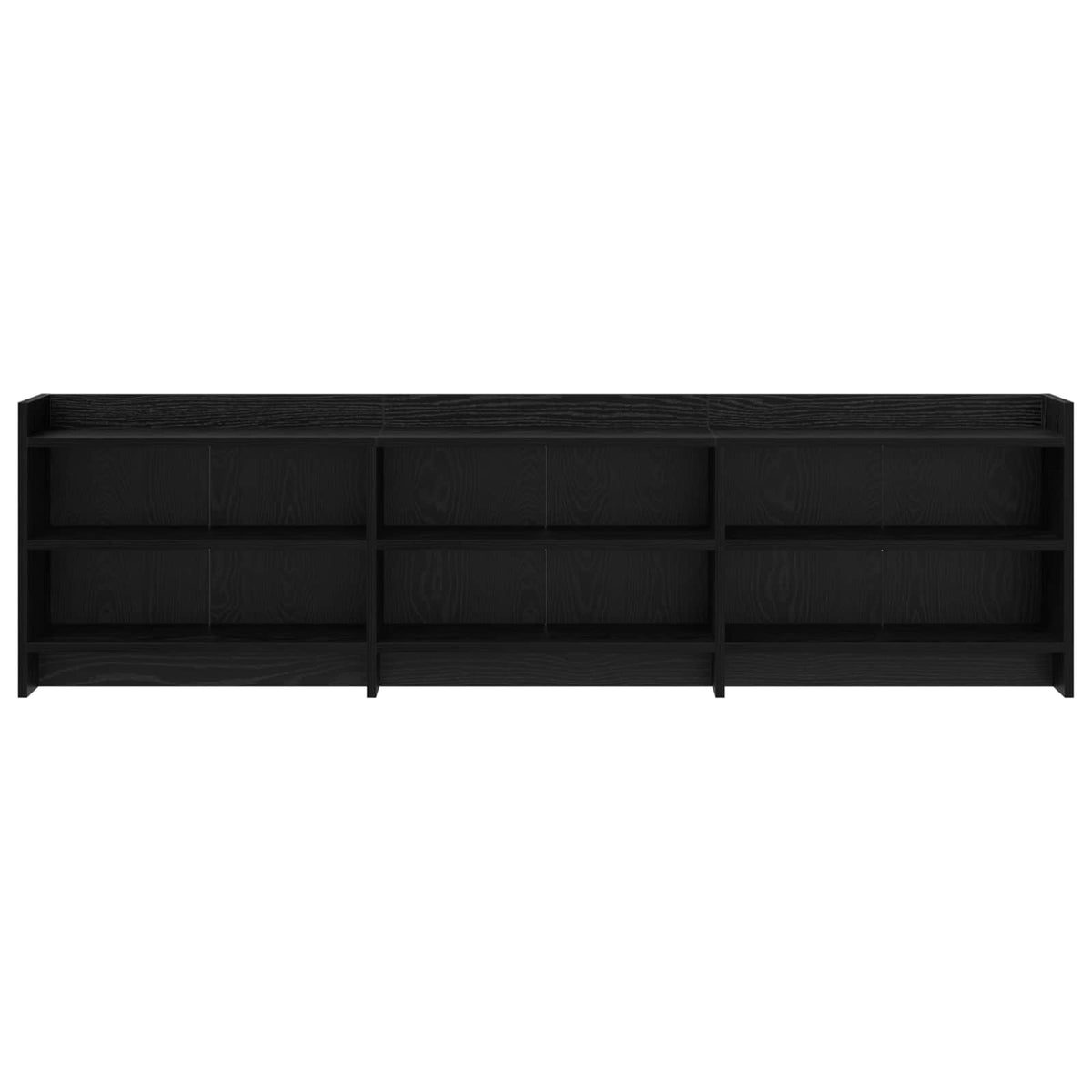 TV-skab 168 x 33 x 47 cm Sort eg Konstrueret træ