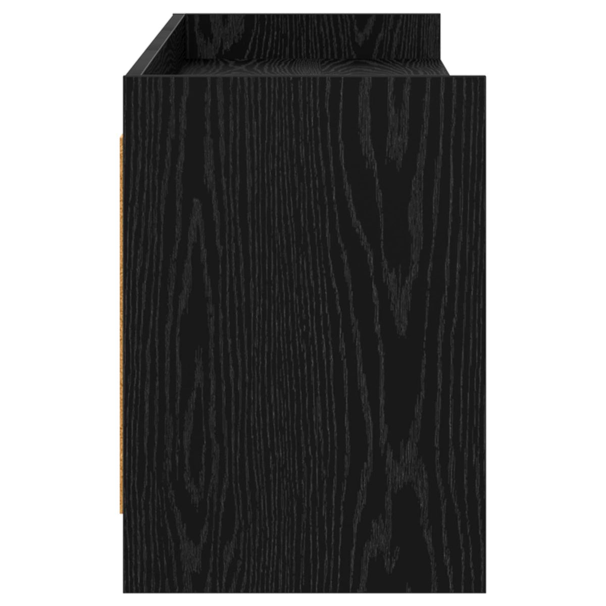 TV-skab 168 x 33 x 47 cm Sort eg Konstrueret træ