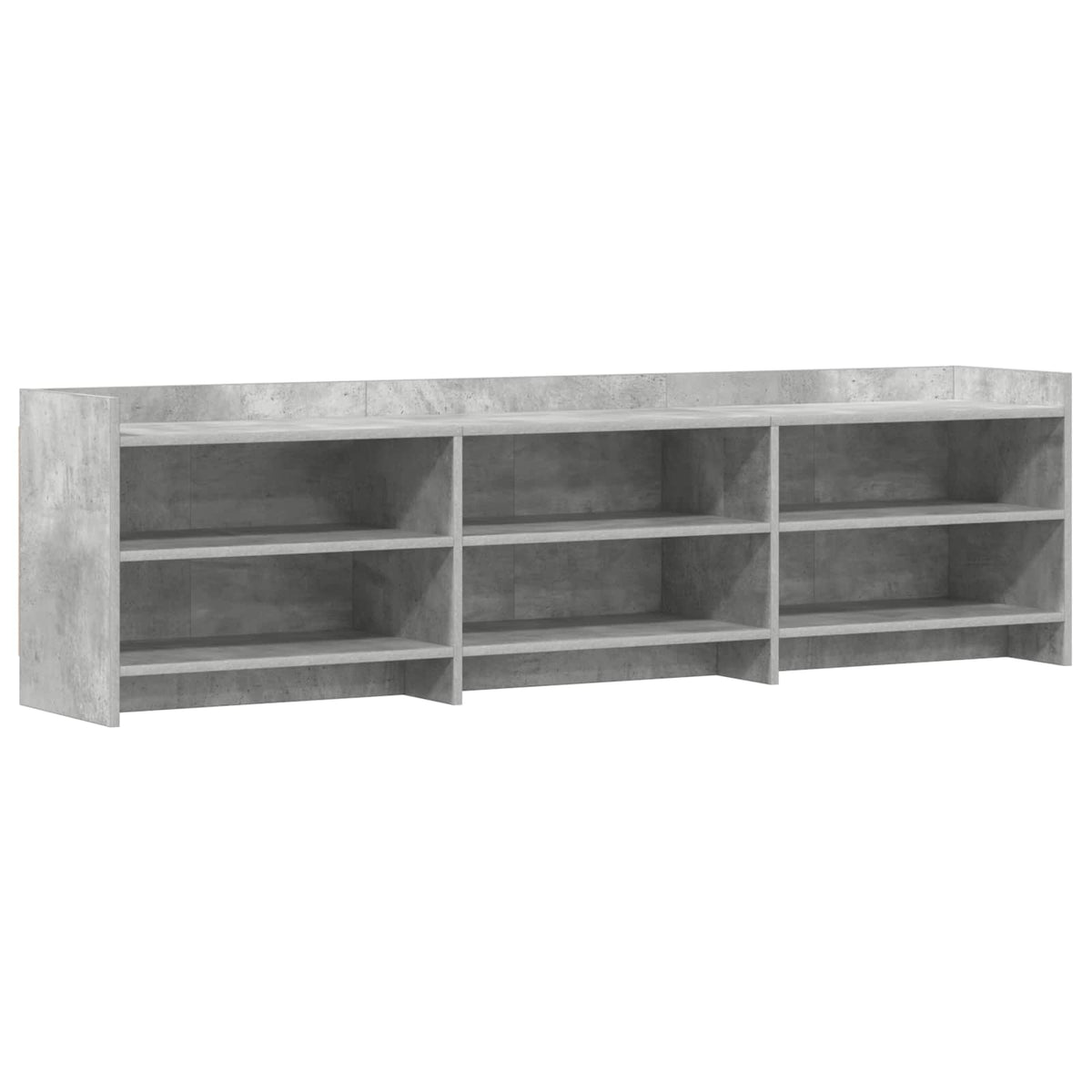 TV-skab 168 x 33 x 47 cm Betongrå Konstrueret træ