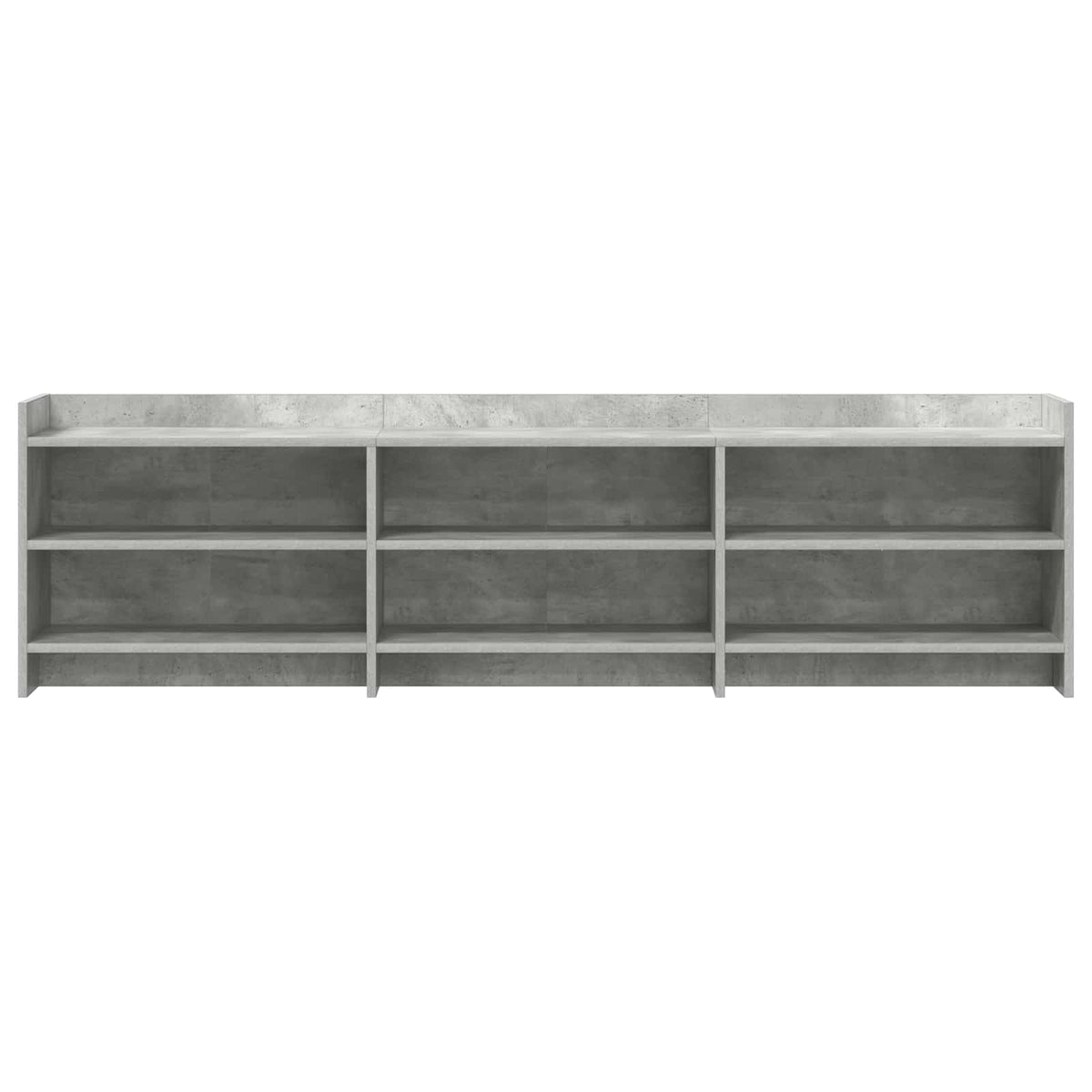 TV-skab 168 x 33 x 47 cm Betongrå Konstrueret træ