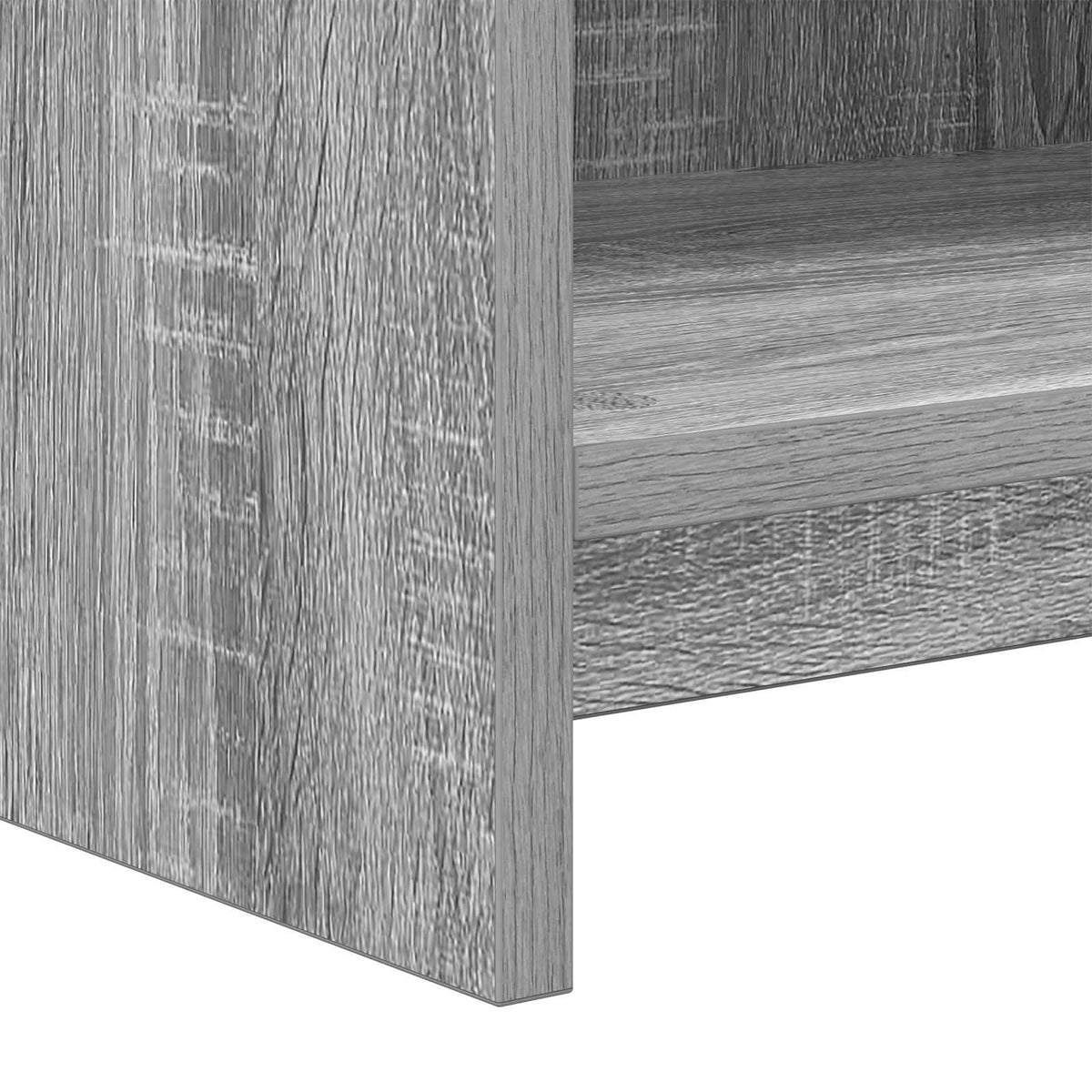 TV-skab 168 x 33 x 47 cm Grå Sonoma Konstrueret træ