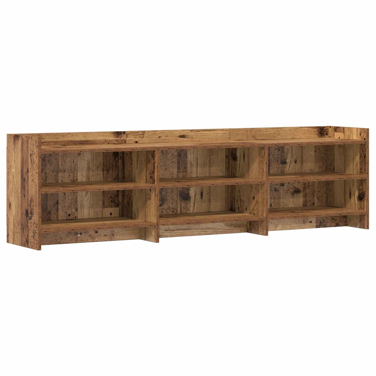 TV-skab 168 x 33 x 47 cm Gammelt træ Konstrueret træ