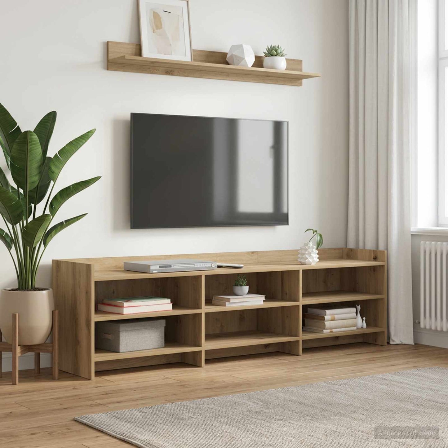 TV-skab 168 x 33 x 47 cm Artisan-eg Konstrueret træ