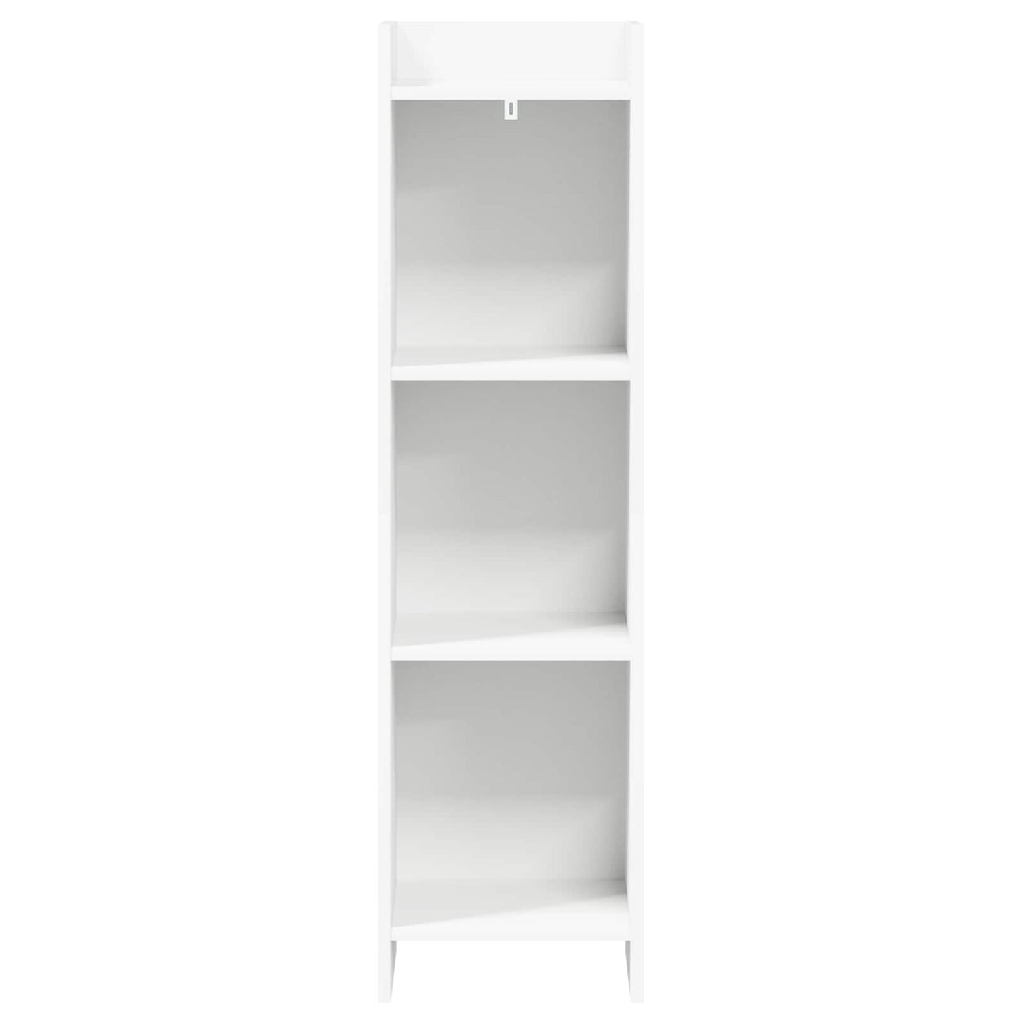 Bogreol Hvid 30 x 30 x 111 cm Konstrueret træ