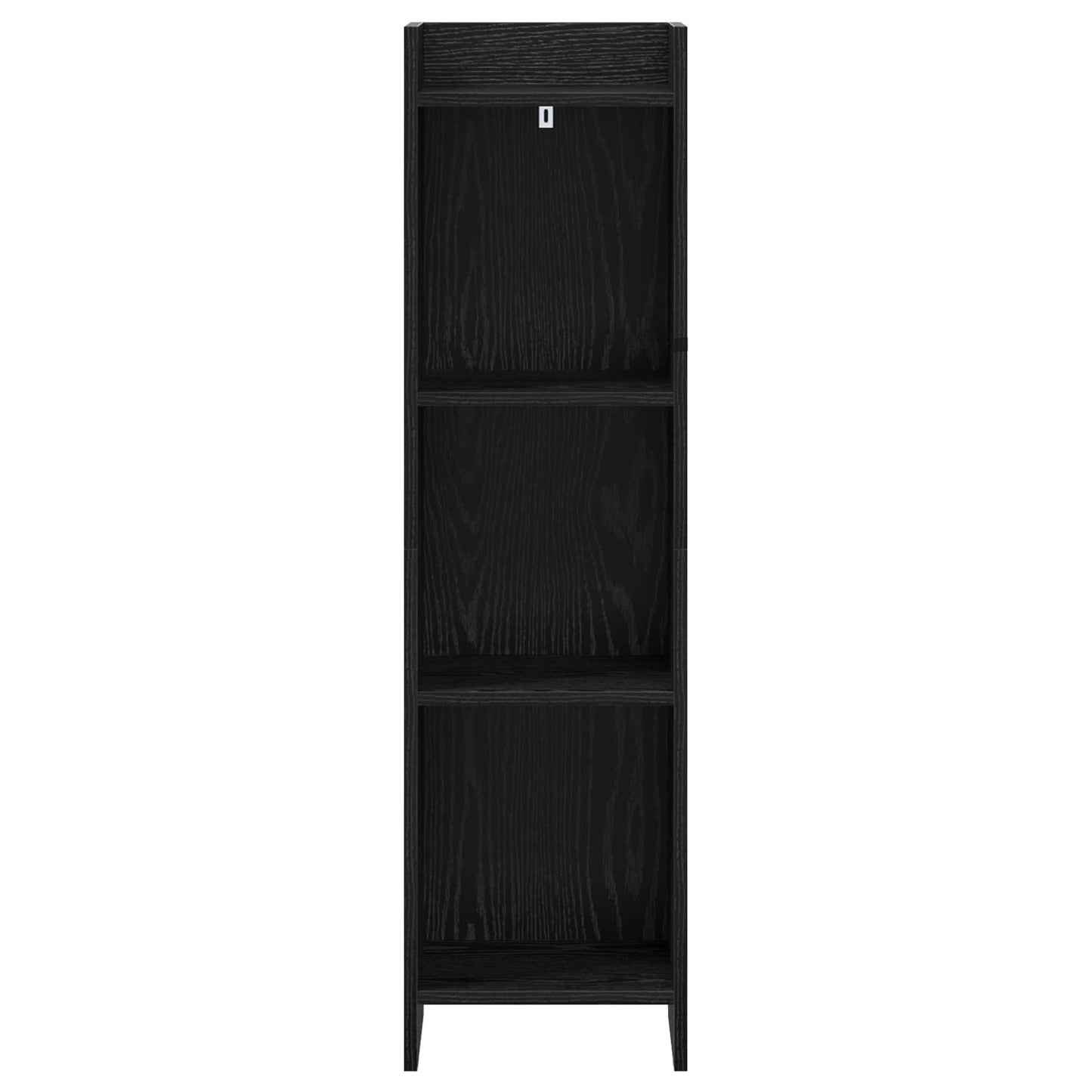 Bogreol Sort eg 30 x 30 x 111 cm Konstrueret træ