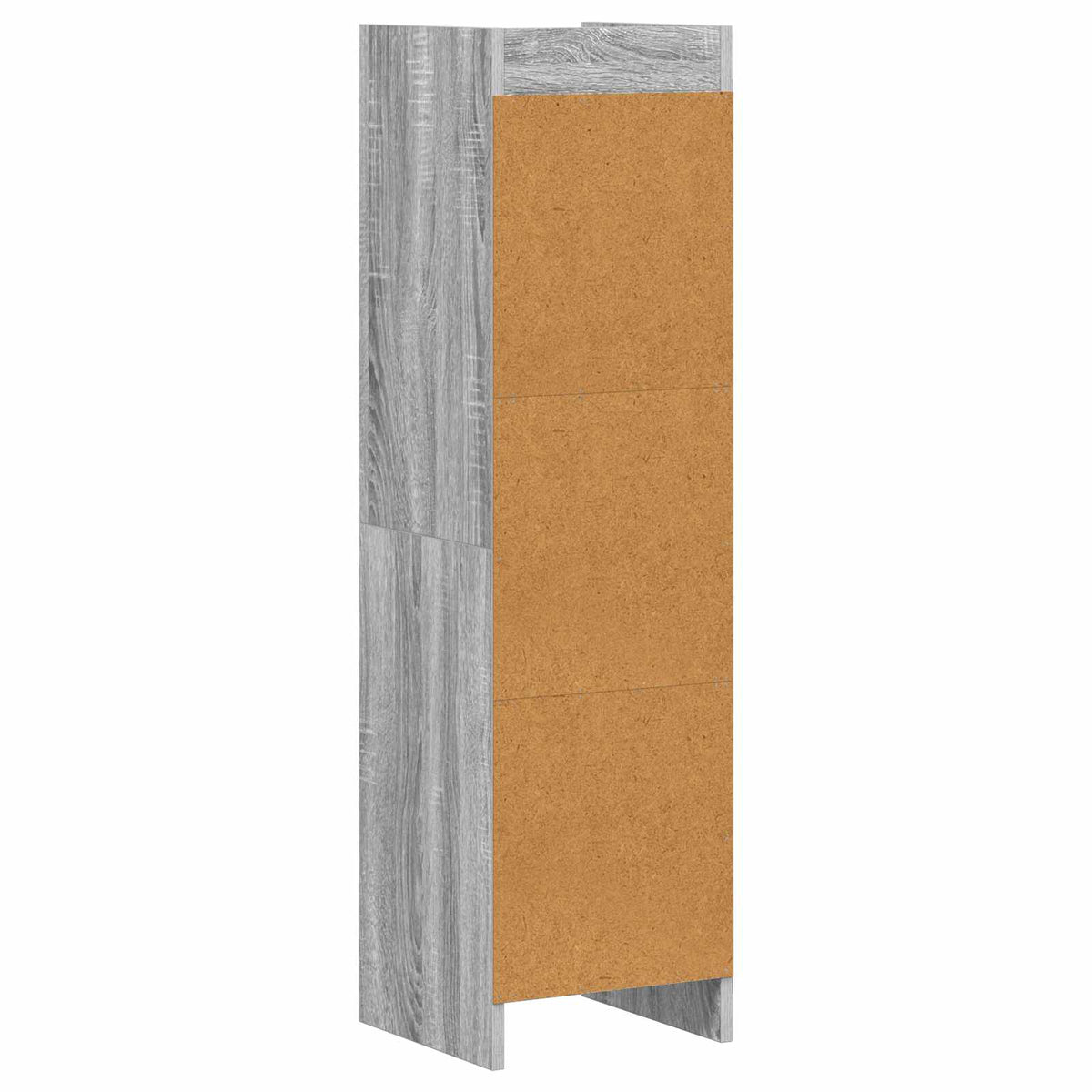Bogreol Grå Sonoma 30 x 30 x 111 cm Konstrueret træ