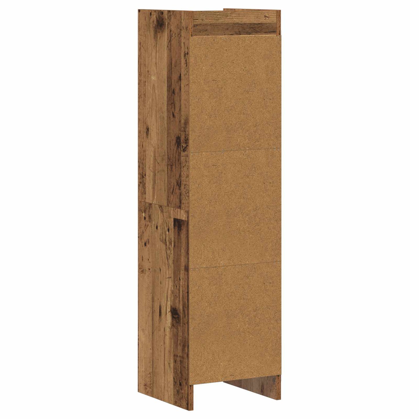 Bogreol Gammelt træ 30 x 30 x 111 cm Konstrueret træ